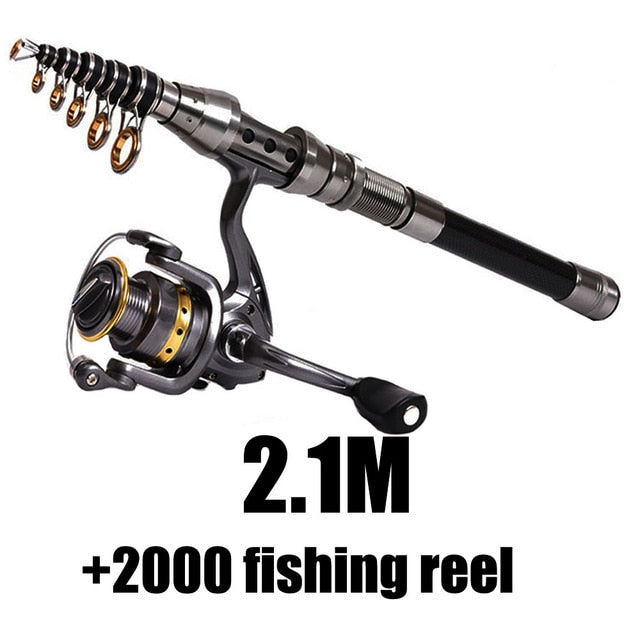 1.5M-2.4M Telescopic Fishing Rods